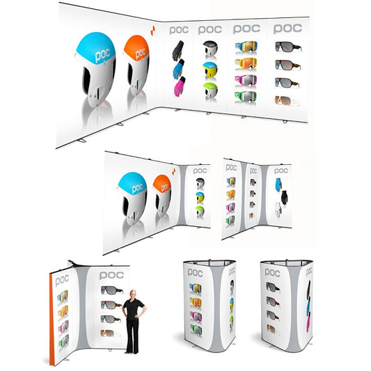 Expand LinkWall Banner System 900 x 2500 mm - modularedisplays.com