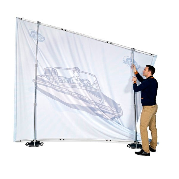 Expolinc Eck Messewand 3m x 5m - modularedisplays.com