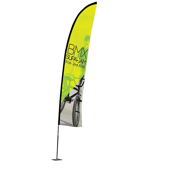 Fahnen Zoom Lite Feather 5,6m inkl. Druck - modularedisplays.com