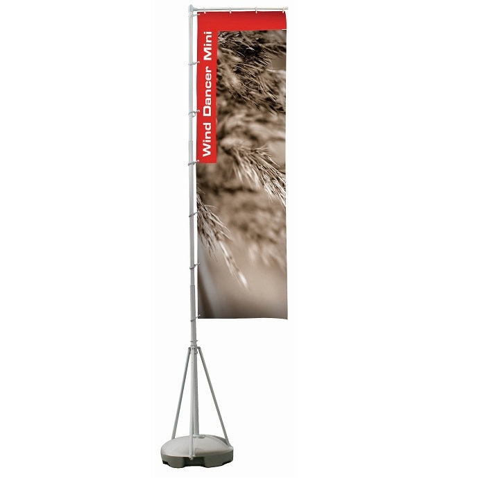 Werbefahne Wind Dancer 4m inkl. Digitaldruck - modularedisplays.com