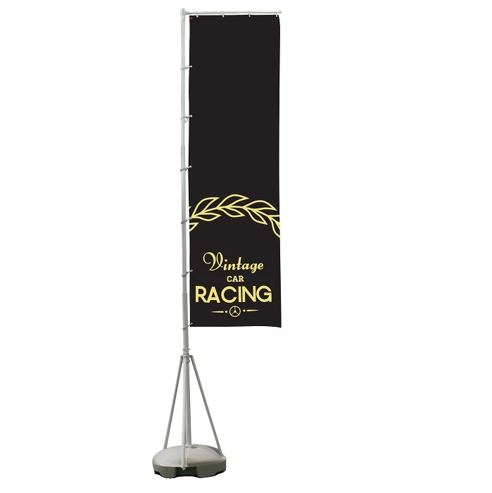 Werbefahne Wind Dancer 4m inkl. Digitaldruck - modularedisplays.com