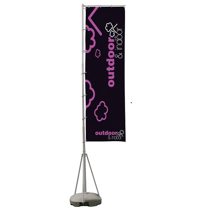 Fahnenmast Wind Dancer 5m inkl. Digitaldruck - modularedisplays.com