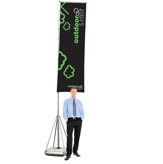 Fahnenmast Wind Dancer 5m inkl. Digitaldruck - modularedisplays.com