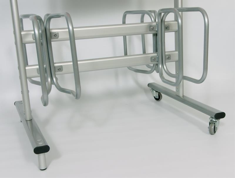 Fahrradständer mobil mit Plakat DIN A1 - modularedisplays.com