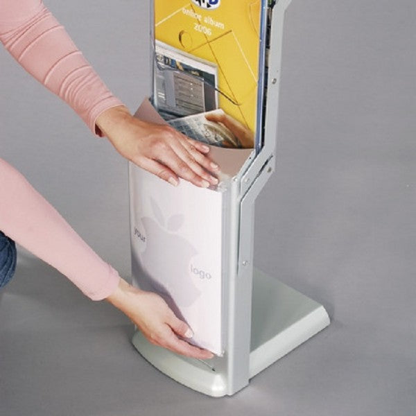 Faltbarer Prospektständer Realzip - modularedisplays.com