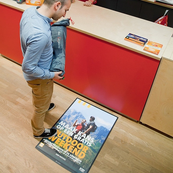 Floorwindo A1 5-Series Cleargrip - modularedisplays.com