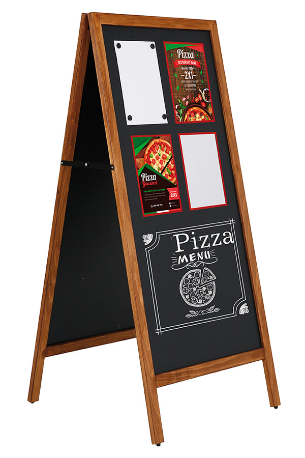 Holz Plakatständer DIN A1 - modularedisplays.com