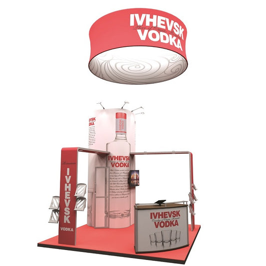 Individueller Messestand 6m x 6m - modularedisplays.com