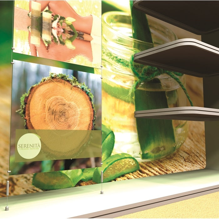 Individueller Messestand mit Stoffgrafiken - modularedisplays.com