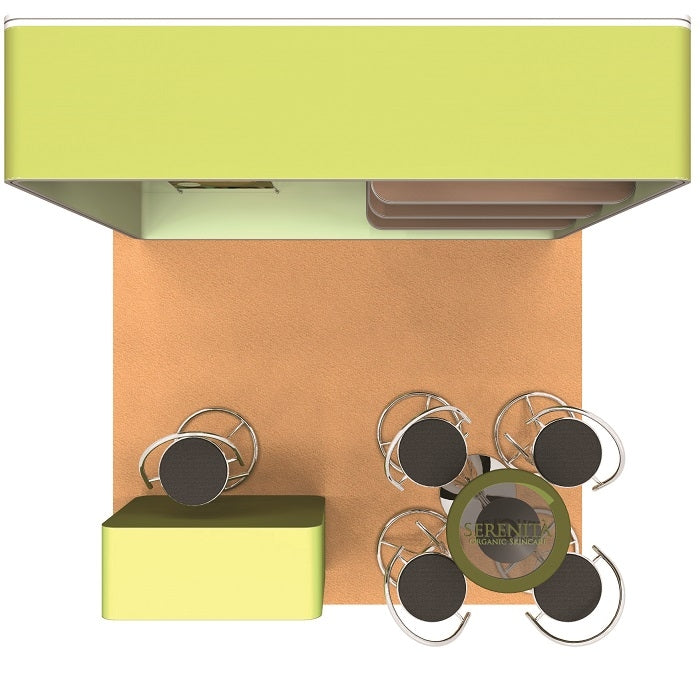 Individueller Messestand mit Stoffgrafiken - modularedisplays.com