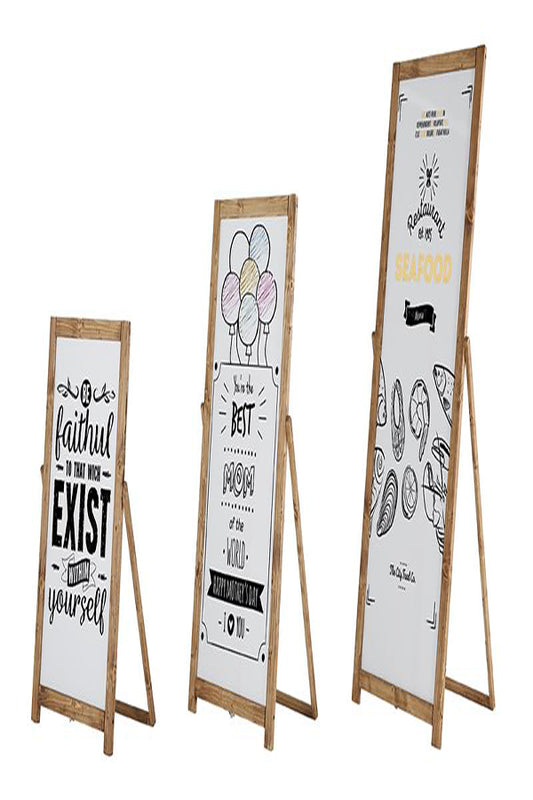 Info Aufsteller FLOOR, 440x1370 - modularedisplays.com