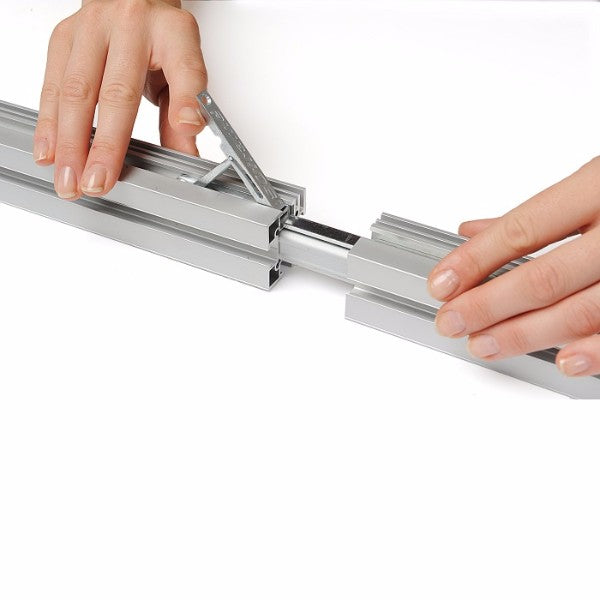 ISOFrame Eckstand mit Textildruck 3mx2m - modularedisplays.com