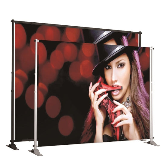 Jumbo Bannerdisplay mit Digitaldruck - modularedisplays.com