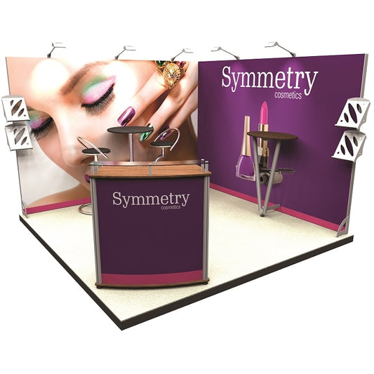 L-Formig Messestand - modularedisplays.com