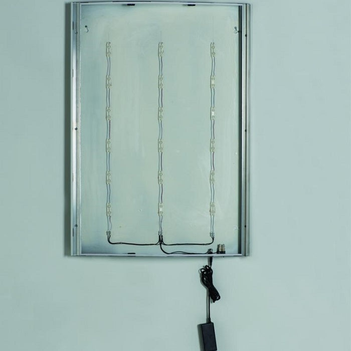 LED Konvex Leuchtkasten DIN A1 - modularedisplays.com