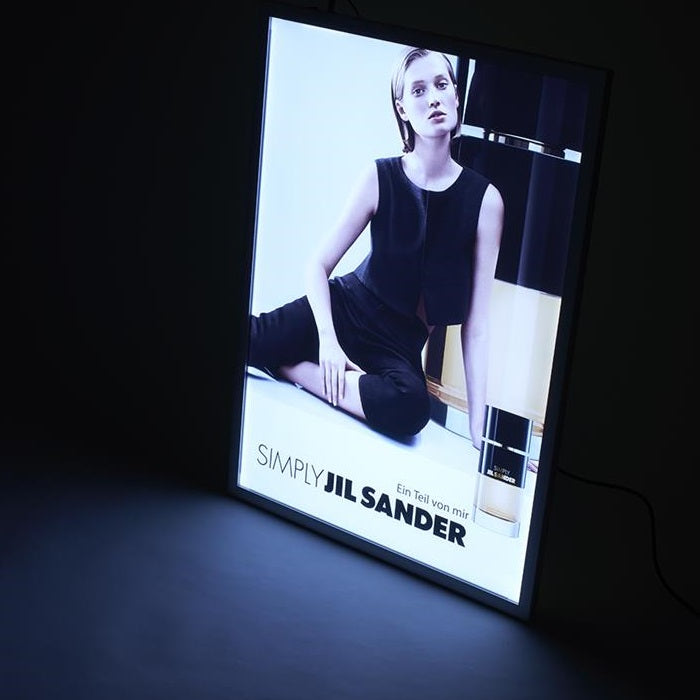 LED Leuchtrahmen 25 mm, einseitig, DIN A3 - modularedisplays.com