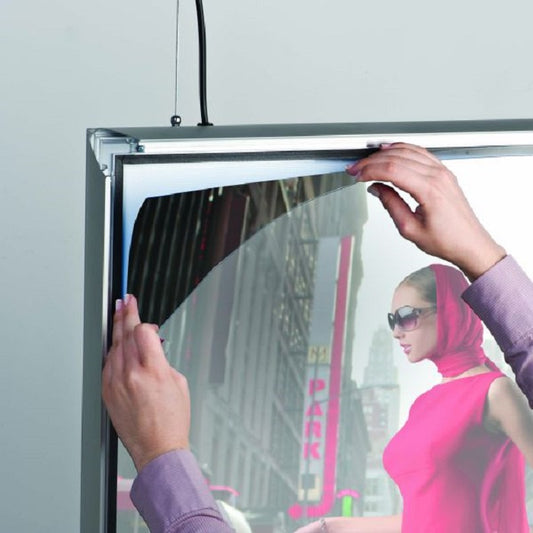 LED Leuchtrahmen Outdoor 500 x 700mm - modularedisplays.com