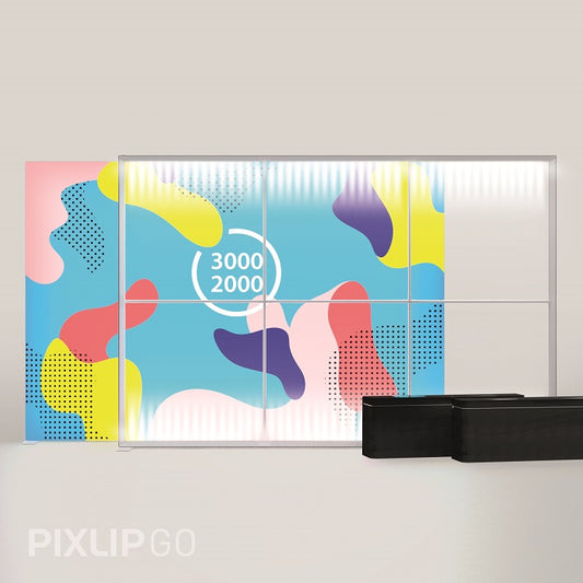 Led Leuchtwand PIXLIP GO 3x2m - modularedisplays.com