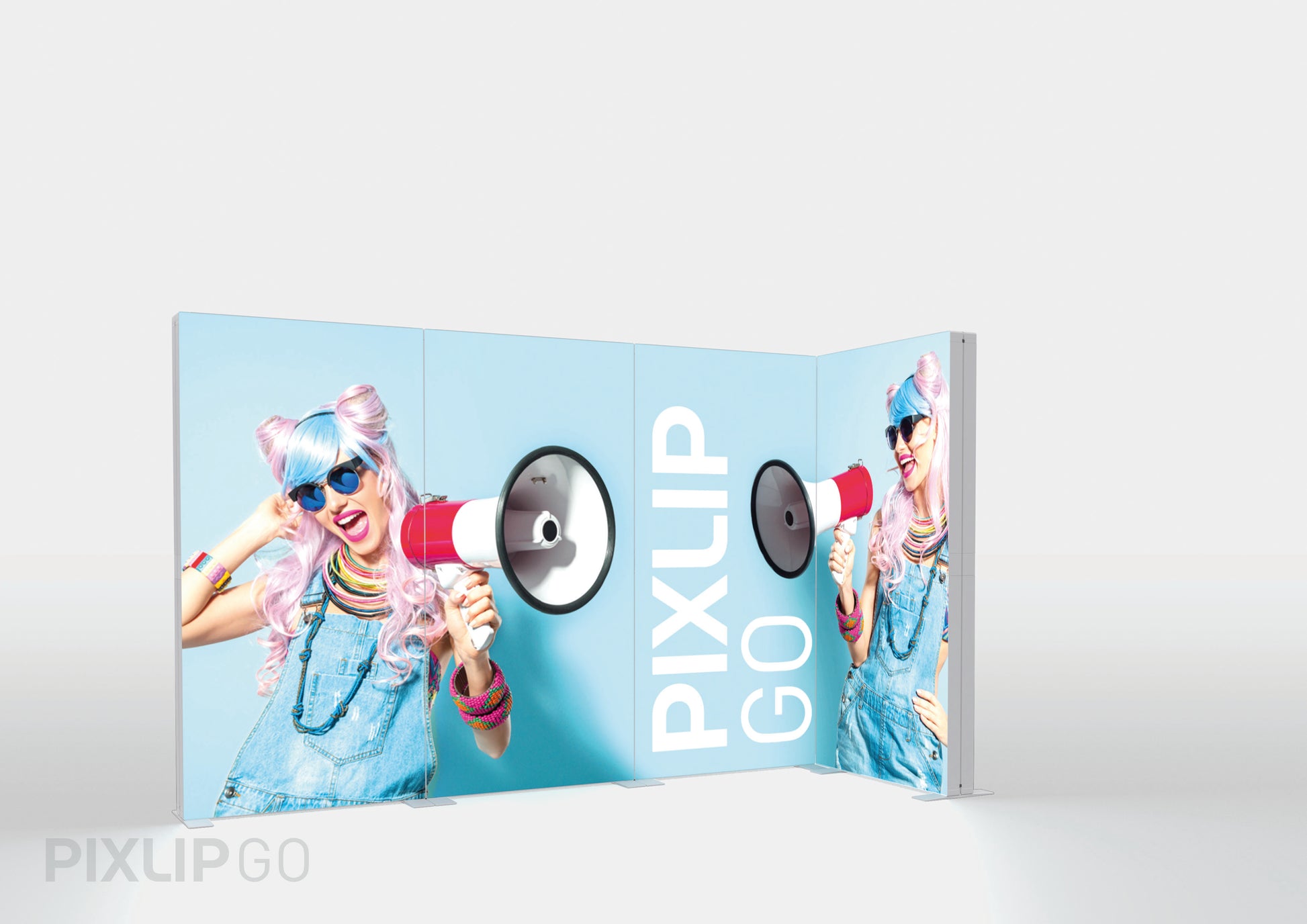 Led Leuchtwand PIXLIP GO 3x2m - modularedisplays.com