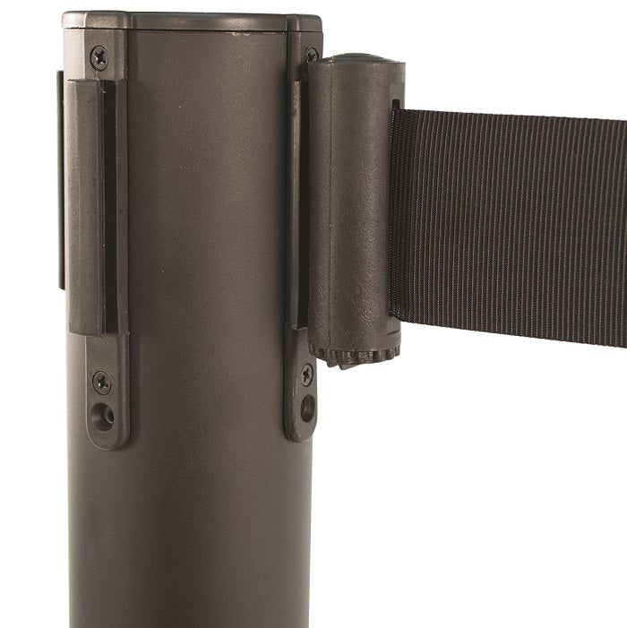 Personenleitsystem Schwarz - modularedisplays.com