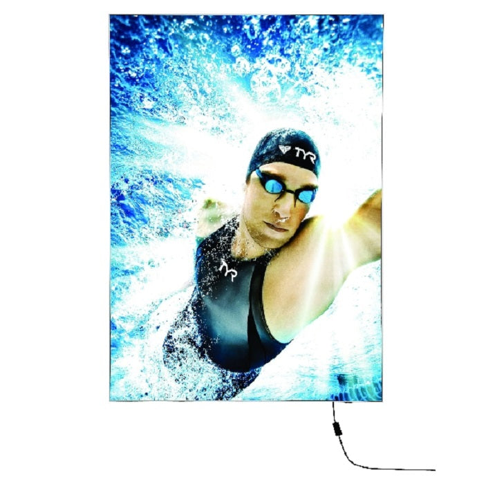 LED Leuchtrahmen MaxiFrame 34 DIN A1 einseitig - modularedisplays.com