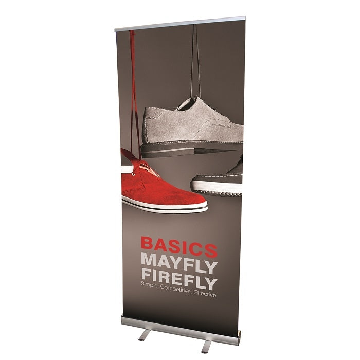 Mayfly RollUp Bannerdisplay 850 mit Digitaldruck - modularedisplays.com
