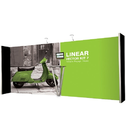 Messedisplay Vector für Textilstoff - modularedisplays.com