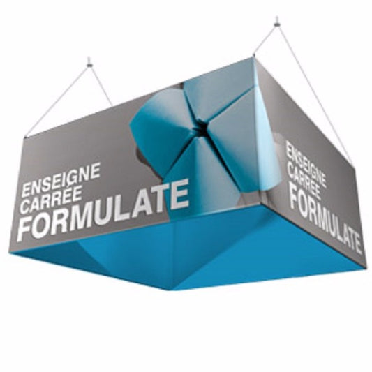 Messestand Deckenhänger quadrat 4,9m - modularedisplays.com