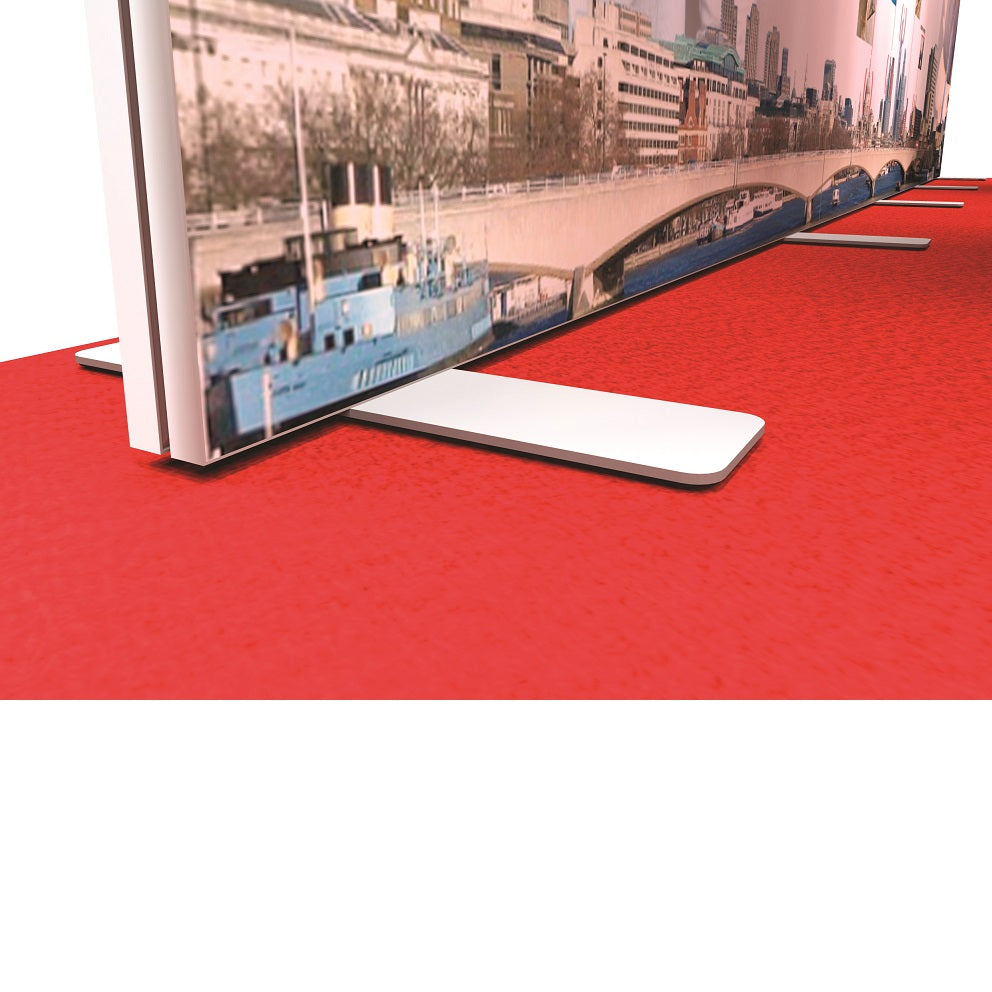 Individuelles Messedisplay mit Stoffgrafiken - modularedisplays.com
