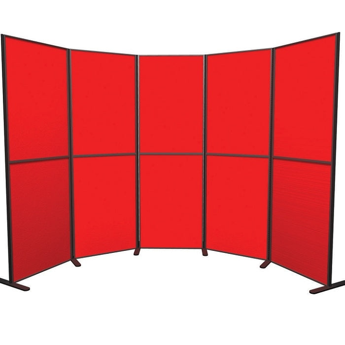 Messewand mit 10 Paneelen 1000x700mm - modularedisplays.com