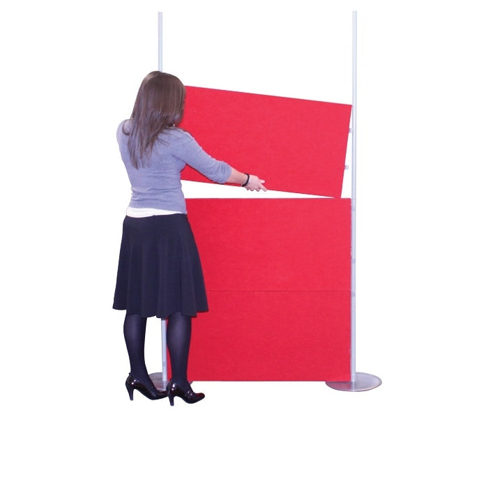 Messewand mit 10 Paneelen 1000x700mm - modularedisplays.com
