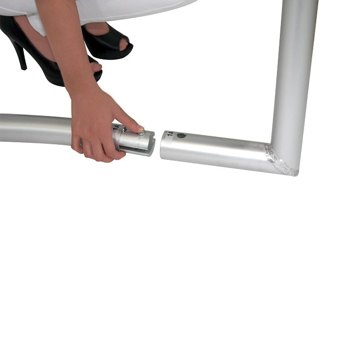 Messewand Curved Ladder - modularedisplays.com