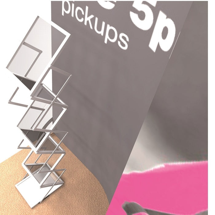 Mobiler Messestand mit PVC-Digitaldruck - modularedisplays.com