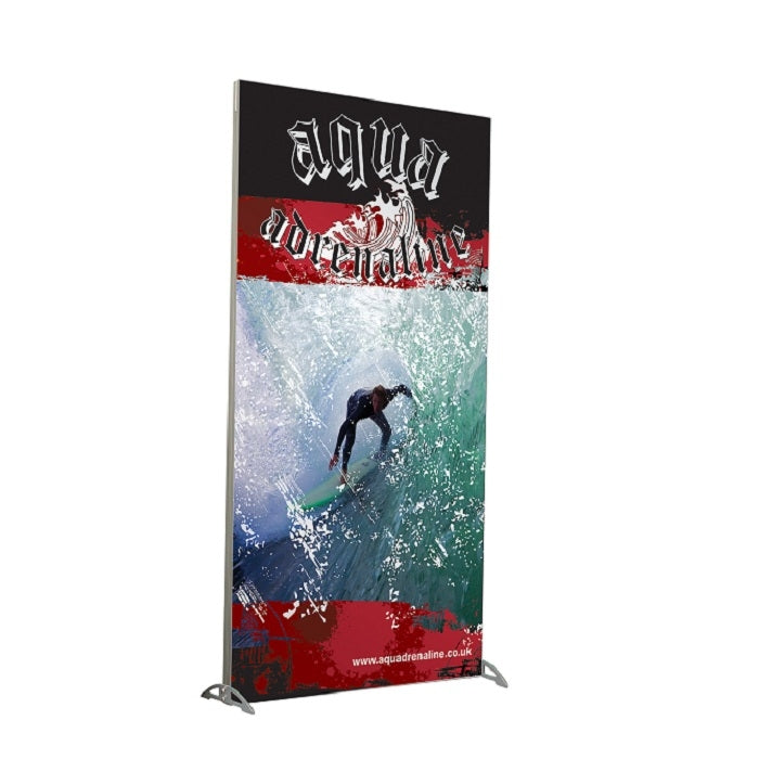 Mobiles Messedisplay Kit 1 für Textilgrafik - modularedisplays.com
