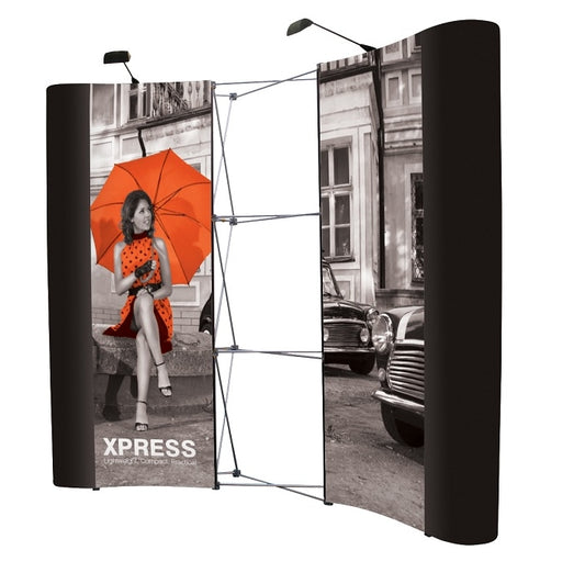 Nachdruck für PopUp Quick 3x3 gebogen - modularedisplays.com