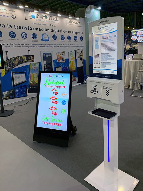 Digitaler Kundenstopper 43zoll mit Akku, für Innen- und Außenbereich 400 - 1500cd/m² mieten