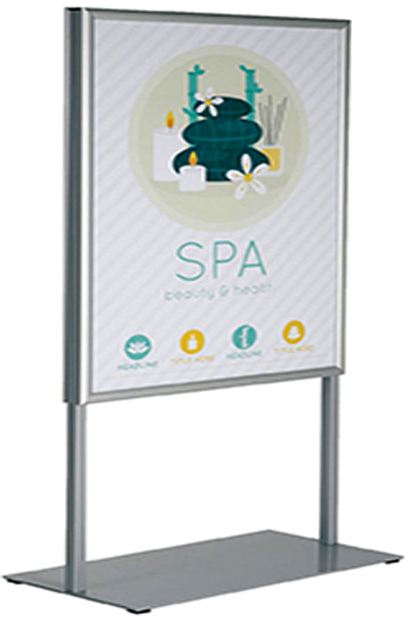 Plakatständer PURE schwarz - modularedisplays.com