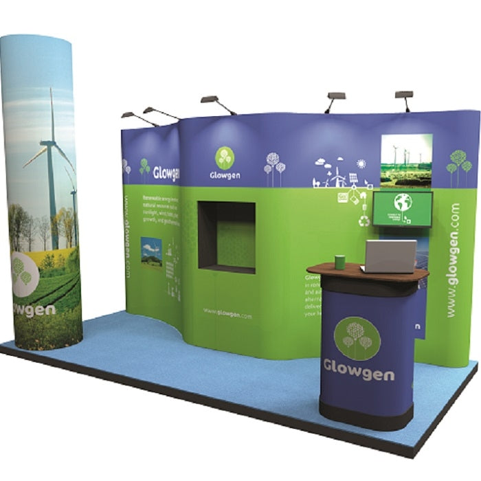 PopUp Messestand inkl. Digitaldruck - modularedisplays.com