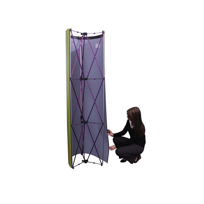 PopUp Säule mit 3 Felder inkl. Bedruckung - modularedisplays.com