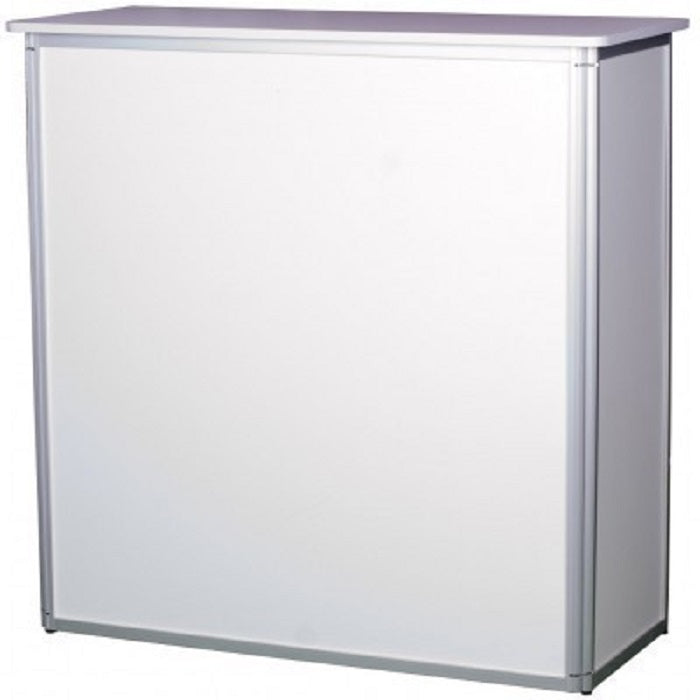 Promotiontheke Aluminium inkl. Digitaldruck - modularedisplays.com