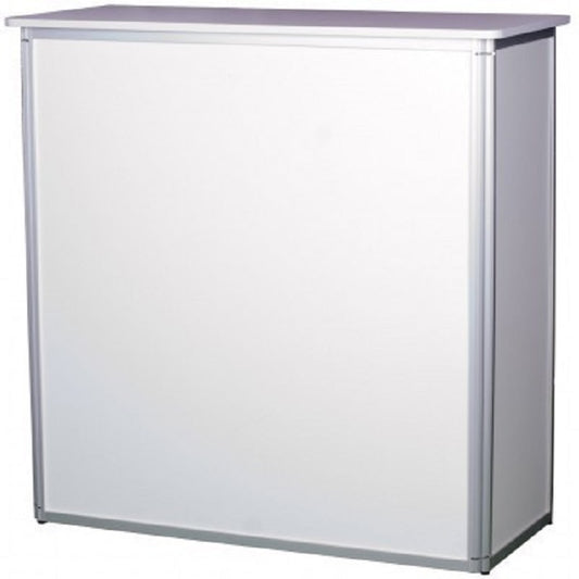 Promotiontheke Aluminium inkl. Digitaldruck - modularedisplays.com