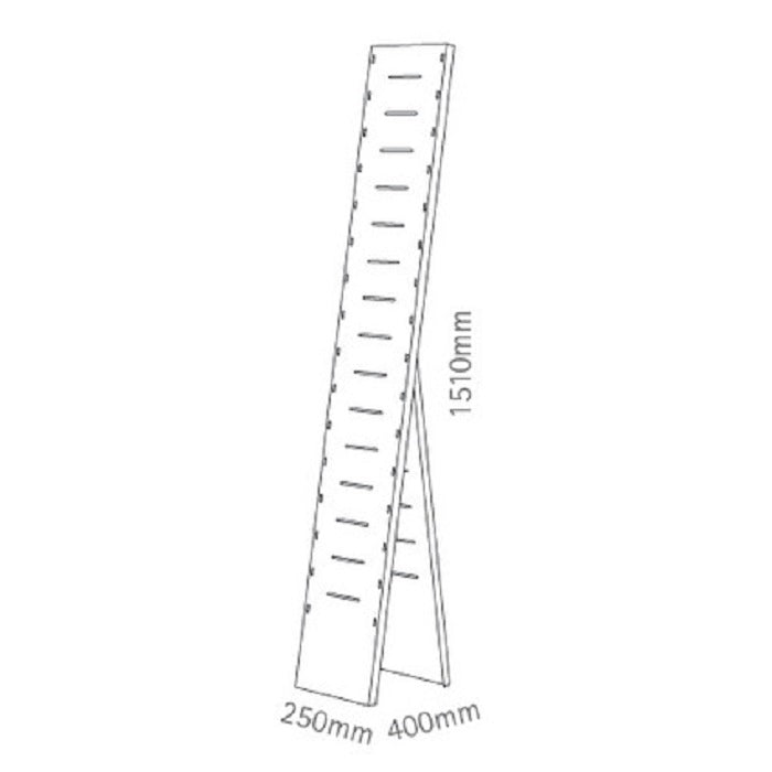 Prospektständer Magic Scala 1600mm - modularedisplays.com