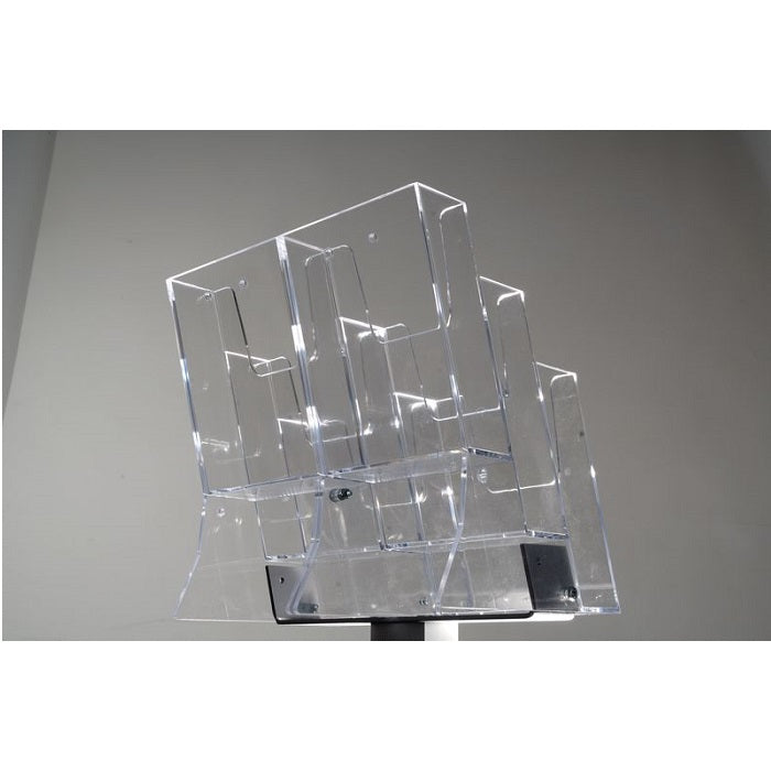 Prospektständer Pillar 3 x DIN A4 - modularedisplays.com