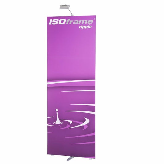 Ripple Bannerstand einseitig mit Digitaldruck - modularedisplays.com