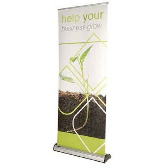 Original + RollUp Bannerdisplay mit Druck - 1200mm - modularedisplays.com