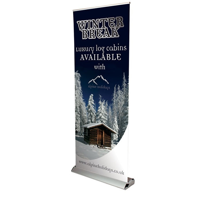 RollUp Banner Delta 850mm inkl. Digitaldruck - modularedisplays.com