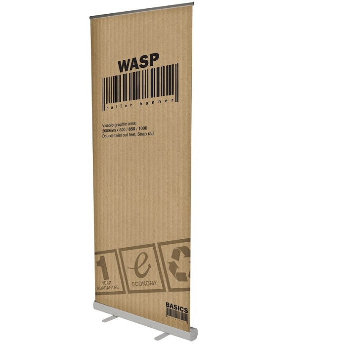 RollUp Banner Wasp inkl. Digitaldruck - modularedisplays.com
