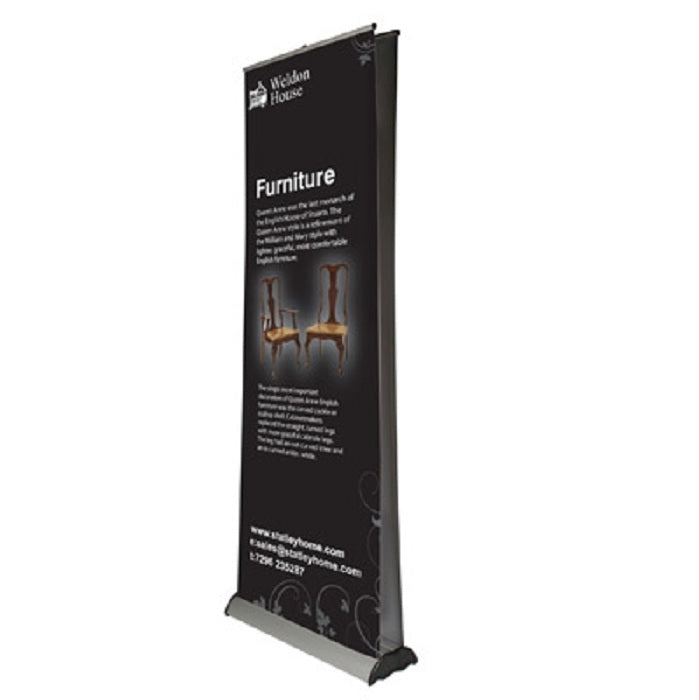 RollUp Bannerdisplay Original + mit Druck 1000mm - modularedisplays.com