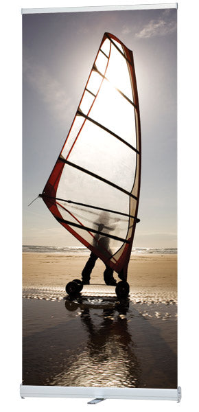 RollUp Banner Evolution 850x220 mit Digitaldruck - modularedisplays.com
