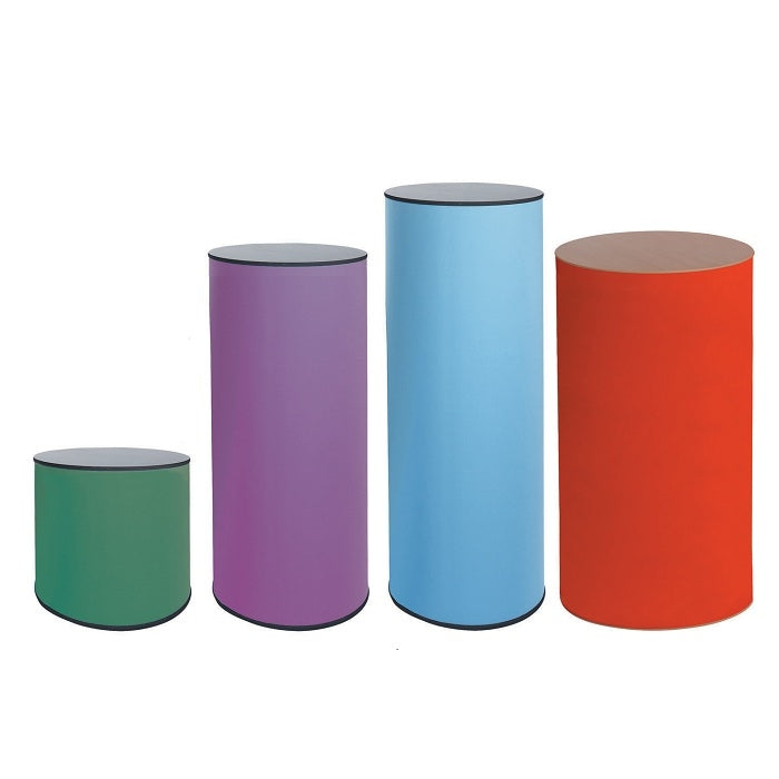 Runde Displaysäulen 400x400mm - modularedisplays.com
